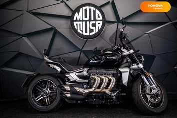Triumph Rocket, 2021, Бензин, 2500 см³, 4 тис. км, Мотоцикл Круізер, Чорний, Київ moto-108958 фото