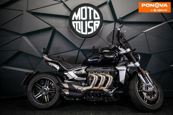 Triumph Rocket, 2021, Бензин, 2500 см³, 4 тис. км, Мотоцикл Круізер, Чорний, Київ moto-108958 фото