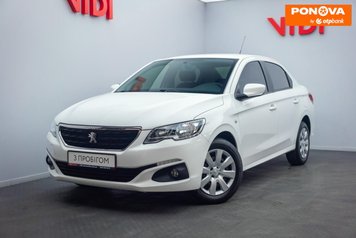 Peugeot 301, 2019, Бензин, 1.2 л., 39 тис. км, Седан, Білий, Київ 259354 фото