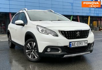 Peugeot 2008, 2017, Бензин, 1.2 л., 134 тис. км, Позашляховик / Кросовер, Білий, Київ Cars-Pr-267134 фото