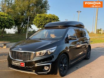 Kia Carnival, 2017, Дизель, 2.2 л., 131 тис. км, Мінівен, Чорний, Вінниця 201315 фото