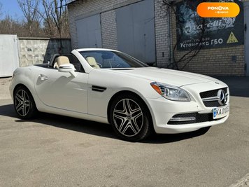 Mercedes-Benz SLK-Class, 2015, Бензин, 1.99 л., 141 тис. км, Родстер, Білий, Київ Cars-Pr-89622 фото