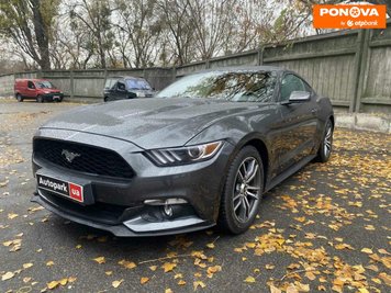 Ford Mustang, 2016, Бензин, 2.3 л., 50 тис. км, Купе, Сірий, Київ 279793 фото