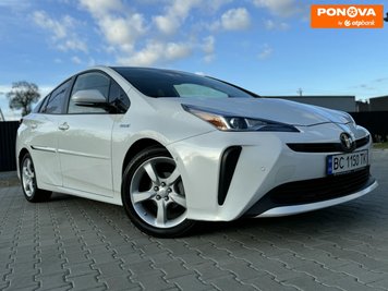 Toyota Prius, 2019, Гібрид (HEV), 1.8 л., 95 тис. км, Хетчбек, Білий, Стрий Cars-Pr-263500 фото