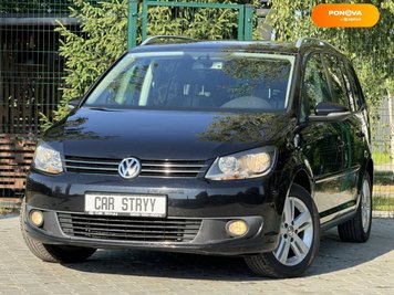 Volkswagen Touran, 2012, Дизель, 1.6 л., 237 тис. км, Мінівен, Чорний, Стрий 109375 фото