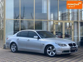 BMW 5 Series, 2003 р., Газ пропан-бутан / Бензин, 356 тис. км, Седан, Сірий, Миколаїв AT-10415803 фото