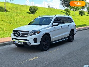 Mercedes-Benz GLS-Class, 2017, Бензин, 3 л., 118 тис. км, Позашляховик / Кросовер, Білий, Київ 115293 фото