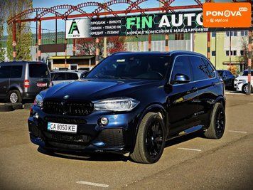 BMW X5, 2017 р., Бензин, 133 тис. км, Позашляховик / Кросовер, Синій, Черкаси AT-10411123 фото