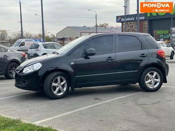 Suzuki SX4, 2008, Бензин, 1.59 л., 132 тис. км, Хетчбек, Чорний, Київ Cars-Pr-277646 фото