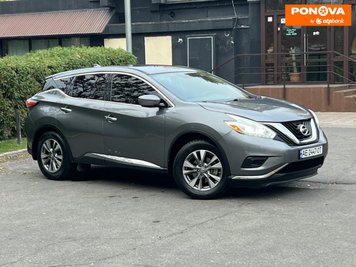 Nissan Murano, 2017, Газ пропан-бутан / Бензин, 3.5 л., 120 тис. км, Позашляховик / Кросовер, Сірий, Дніпро (Дніпропетровськ) Cars-Pr-265789 фото