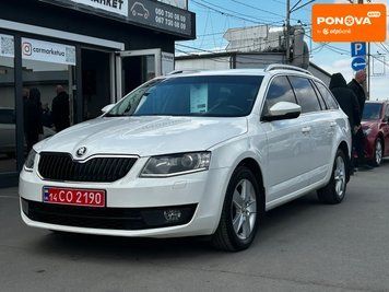 Skoda Octavia, 2015 г., Дизель, 273 тыс. км, Универсал, Белый, Житомир AT-10418001 фото
