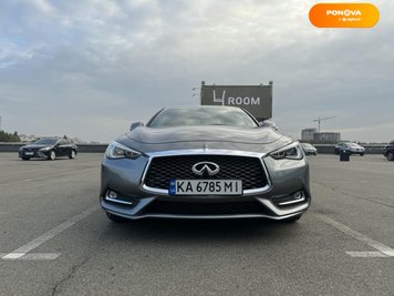 Infiniti Q60, 2017, Бензин, 1.99 л., 129 тис. км, Купе, Сірий, Київ Cars-Pr-248272 фото