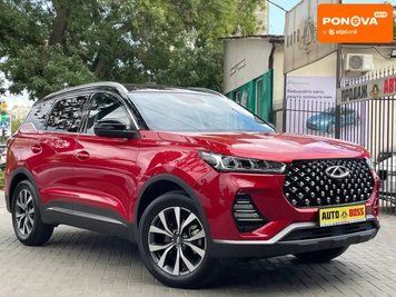 Chery Tiggo 7 Pro, 2021 р., Бензин, 34 тис. км, Позашляховик / Кросовер, Червоний, Миколаїв AT-10414800 фото