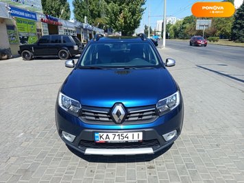 Renault Sandero StepWay, 2019, Бензин, 0.9 л., 65 тис. км, Хетчбек, Синій, Одеса Cars-Pr-127897 фото