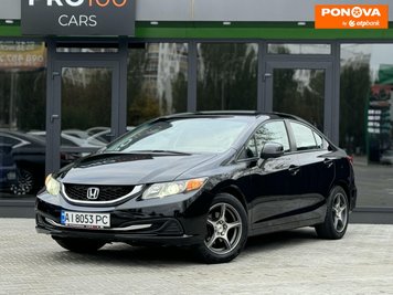 Honda Civic, 2013, Бензин, 1.8 л., 170 тис. км, Седан, Чорний, Київ 280271 фото