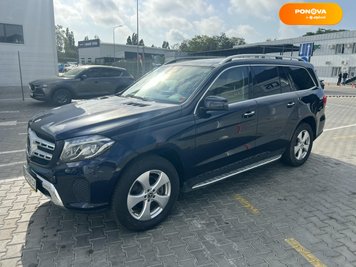 Mercedes-Benz GLS-Class, 2017, Бензин, 3 л., 101 тис. км, Позашляховик / Кросовер, Синій, Одеса 209081 фото