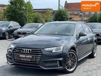 Audi A4, 2016 г., Дизель, 309 тыс. км, Универсал, Чорный, Львов AT-10401801 фото