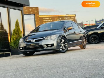 Honda Civic, 2009, Бензин, 1.8 л., 180 тис. км, Седан, Сірий, Харків 110897 фото