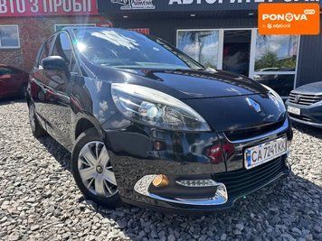 Renault Megane Scenic, 2012 г., Дизель, 239 тыс. км, Минивен, Чорный, Смела AT-10418679 фото