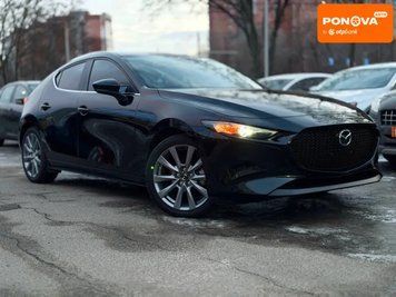 Mazda 3, 2025 г., Бензин, 2 тыс. км, Хетчбек, Чорный, Днепр (Днепропетровск) AT-10409389 фото