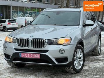 BMW X3, 2017 г., Бензин, 240 тыс. км, Внедорожник / Кроссовер, Серый, Днепр (Днепропетровск) AT-10408614 фото