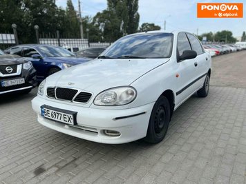 Daewoo Lanos, 2009, Бензин, 1.5 л., 107 тис. км, Седан, Білий, Миколаїв Cars-Pr-265763 фото