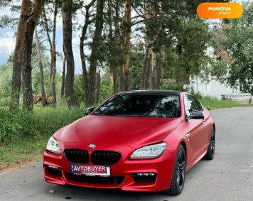 BMW 6 Series, 2012, Дизель, 3 л., 137 тис. км, Купе, Червоний, Київ 108777 фото