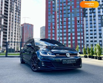 Volkswagen Golf GTI, 2017, Бензин, 1.98 л., 120 тис. км, Хетчбек, Чорний, Київ 101082 фото