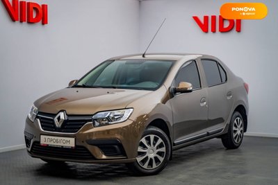 Renault Logan, 2018, Бензин, 1 л., 61 тис. км, Седан, Коричневий, Київ 34159 фото
