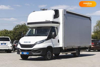 Iveco Daily груз., 2020, Дизель, 3 л., 435 тис. км, Тентований, Білий, Луцьк 48308 фото