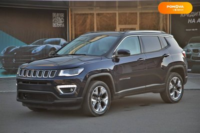 Jeep Compass, 2020, Бензин, 2.36 л., 37 тис. км, Позашляховик / Кросовер, Синій, Харків 22838 фото