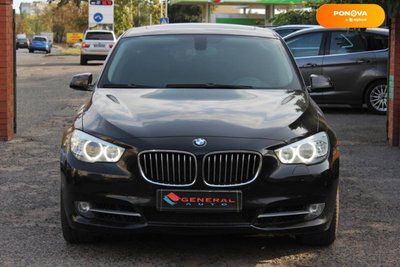 BMW 5 Series GT, 2012, Бензин, 3 л., 261 тис. км, Ліфтбек, Чорний, Одеса 17014 фото