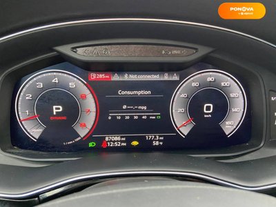 Audi Q8, 2019, Бензин, 3 л., 141 тис. км, Позашляховик / Кросовер, Чорний, Дніпро (Дніпропетровськ) Cars-EU-US-KR-24861 фото