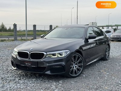 BMW 5 Series, 2020, Дизель, 2 л., 259 тыс. км, Седан, Серый, Броди 46550 фото