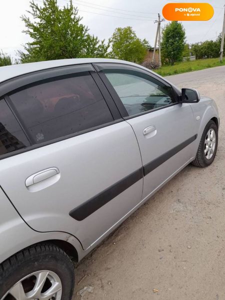 Kia Rio, 2008, Газ пропан-бутан / Бензин, 1.4 л., 270 тис. км, Хетчбек, Сірий, Полтава Cars-Pr-62311 фото