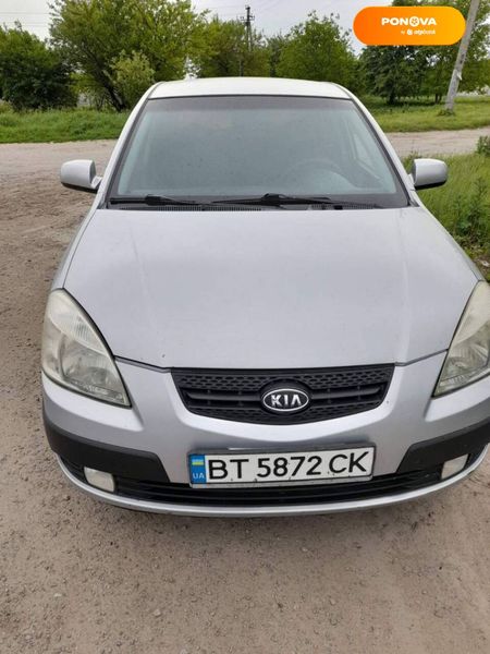 Kia Rio, 2008, Газ пропан-бутан / Бензин, 1.4 л., 270 тис. км, Хетчбек, Сірий, Полтава Cars-Pr-62311 фото