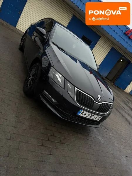 Skoda Octavia, 2019 р., Газ пропан-бутан / Бензин, 154 тис. км, Ліфтбек, Чорний, Павлоград AT-10411322 фото