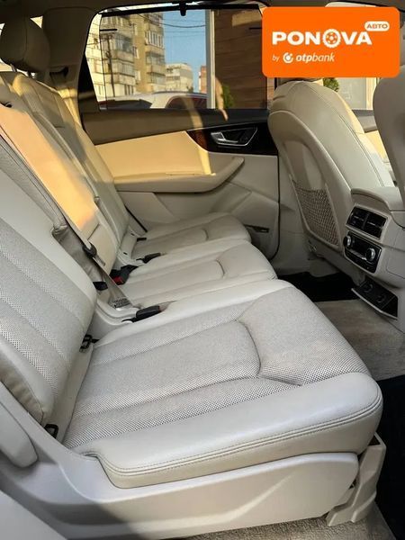 Audi Q7, 2016 р., Бензин, 201 тис. км, Позашляховик / Кросовер, Синій, Івано-Франківськ AT-10401755 фото