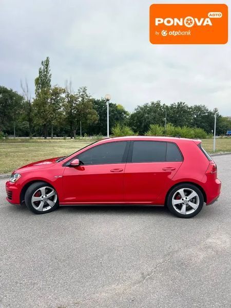 Volkswagen Golf GTI, 2017 г., Бензин, 180 тыс. км, Хетчбек, Красный, Днепр (Днепропетровск) AT-10402292 фото