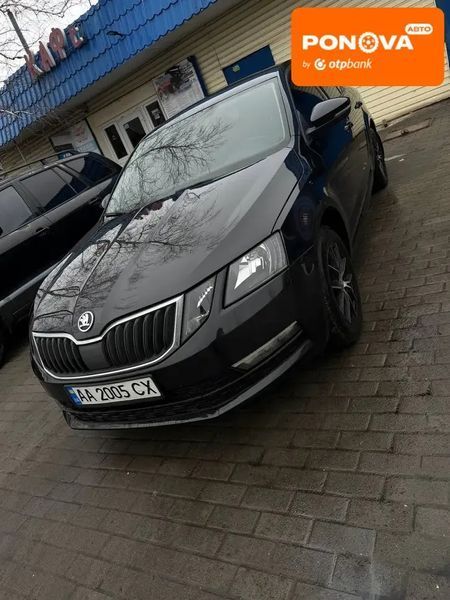 Skoda Octavia, 2019 р., Газ пропан-бутан / Бензин, 154 тис. км, Ліфтбек, Чорний, Павлоград AT-10411322 фото