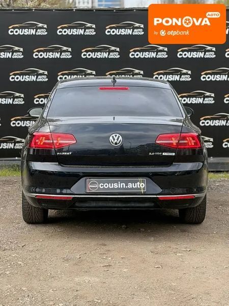 Volkswagen Passat, 2015 р., Дизель, 278 тис. км, Седан, Чорний, Київ AT-10415324 фото