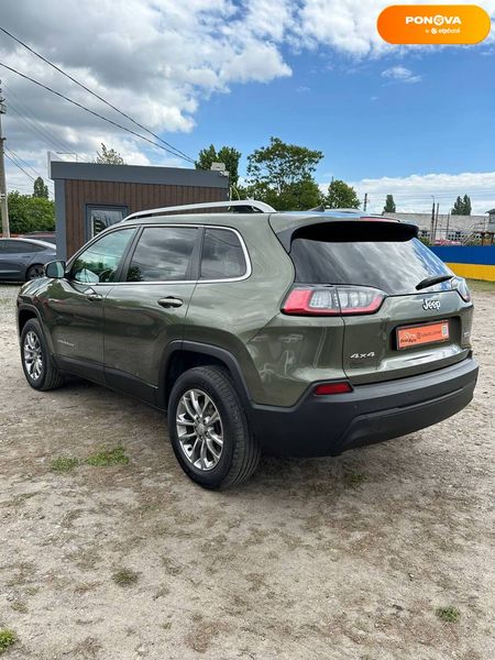 Jeep Cherokee, 2018, Газ / Бензин, 2.4 л., 167 тис. км, Позашляховик / Кросовер, Зелений, Кременчук 45968 фото