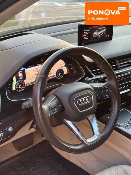 Audi Q7, 2016 р., Бензин, 201 тис. км, Позашляховик / Кросовер, Синій, Івано-Франківськ AT-10401755 фото
