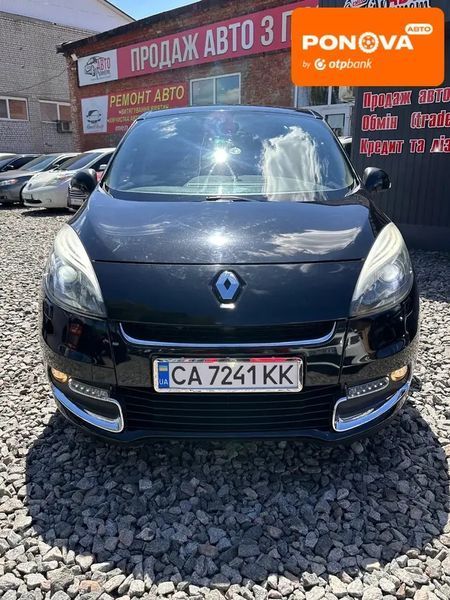 Renault Megane Scenic, 2012 р., Дизель, 239 тис. км, Мінівен, Чорний, Сміла AT-10418679 фото