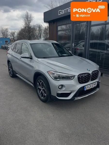 BMW X1, 2016 р., Бензин, 155 тис. км, Позашляховик / Кросовер, Сірий, Дніпро (Дніпропетровськ) AT-10413258 фото