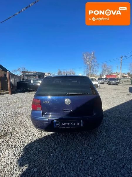 Volkswagen Golf, 2002 г., Бензин, 195 тыс. км, Хетчбек, Синий, Дергачі AT-10412145 фото