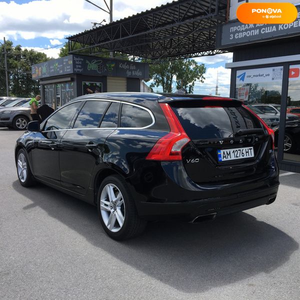 Volvo V60, 2014, Бензин, 2 л., 175 тис. км, Універсал, Чорний, Житомир 110642 фото