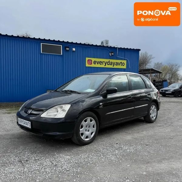 Honda Civic, 2003 г., Дизель, 123 тыс. км, Универсал, Чорный, Днепр (Днепропетровск) AT-10414720 фото