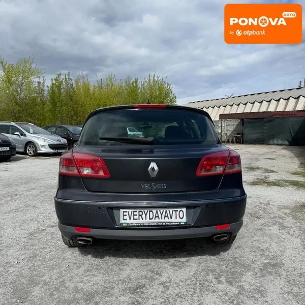 Renault Vel Satis, 2006 р., Дизель, 123 тис. км, Універсал, Чорний, Дніпро (Дніпропетровськ) AT-10417187 фото