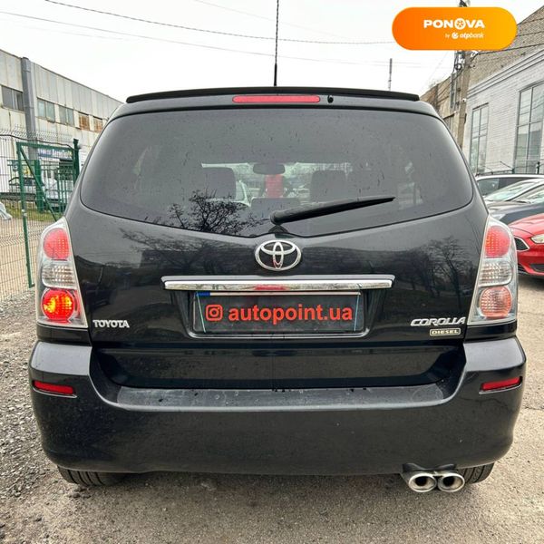 Toyota Corolla Verso, 2007, Дизель, 2.23 л., 178 тыс. км, Минивен, Чорный, Сумы 38984 фото